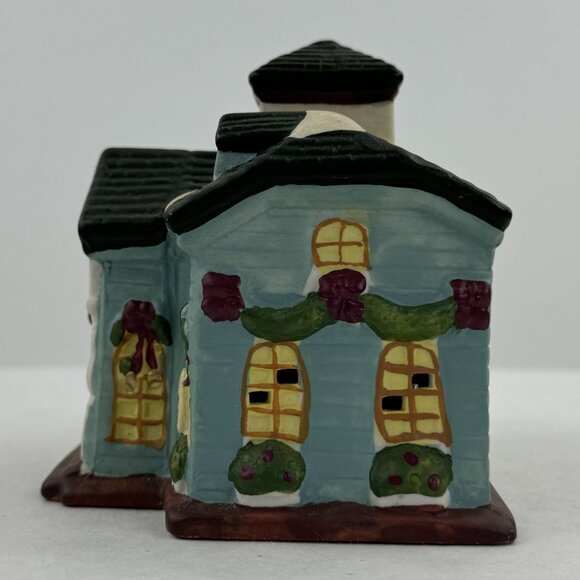 Vintage 1998 Dickens Collectables Sugar Creek County Cafe Porcelain Light 4.25" - Picture 16 of 16